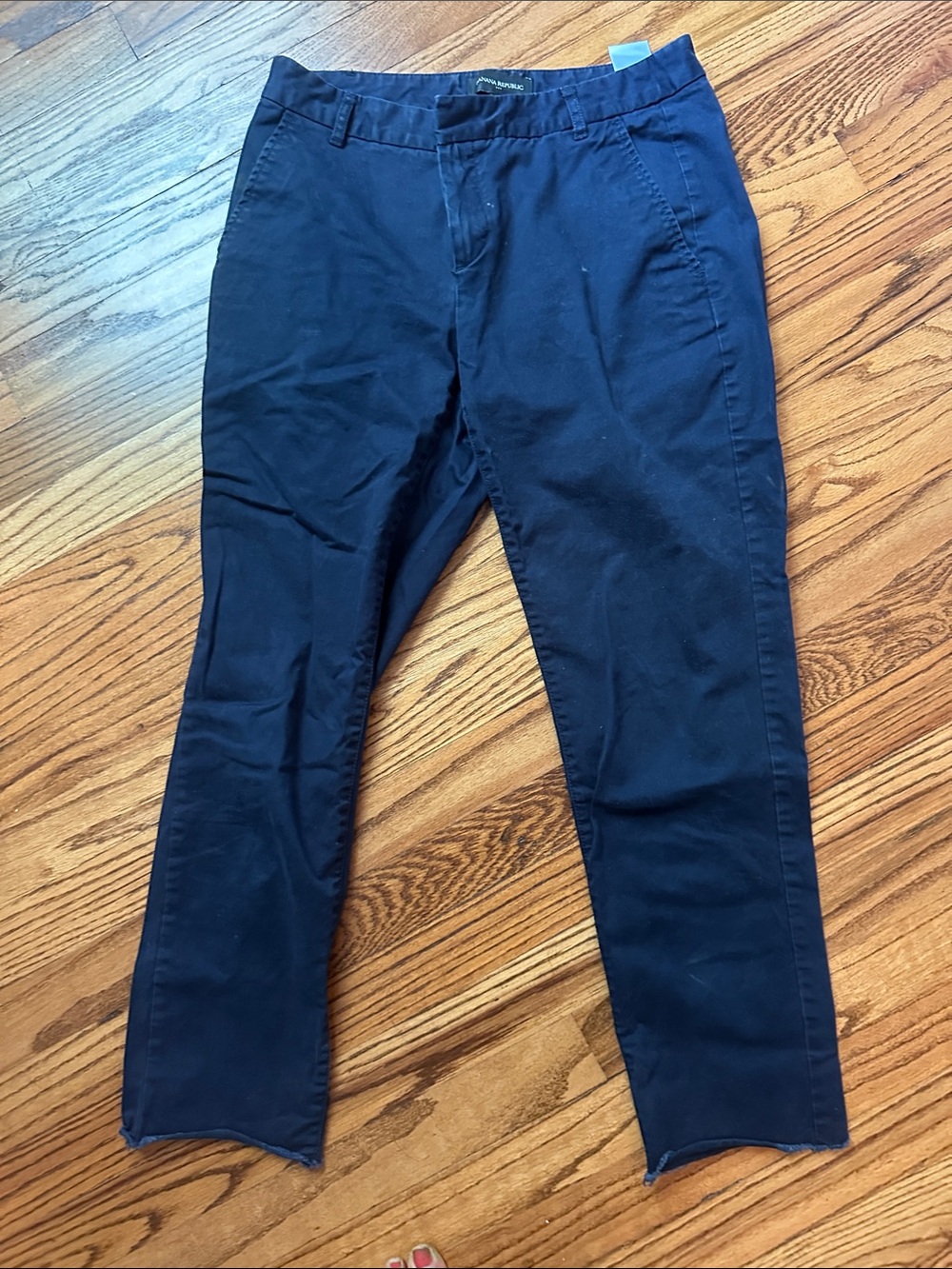 Women’s Banana Republic Navy Chino Pants - Ankle Slim Fit